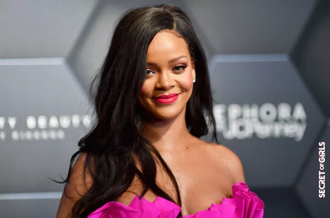 Curtain Bangs: Rihanna is also wearing her hair in the hottest hairstyle trend in 2021 | Hairstyle trend 2021: Rihanna wears her hair with curtain bangs