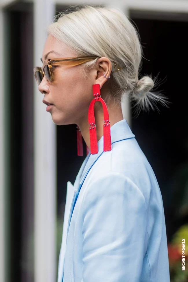 Micro bun | Hair Trend: The Hottest Hairstyles To Adopt To Clear The Back Of The Neck And Not To Die Hot This Summer!