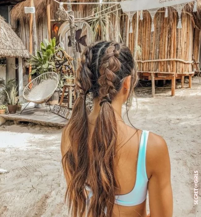 Our hairstyles ideas with braids ideal for the beach | Beach Hairstyle: Best Ideas Unearthed On Pinterest