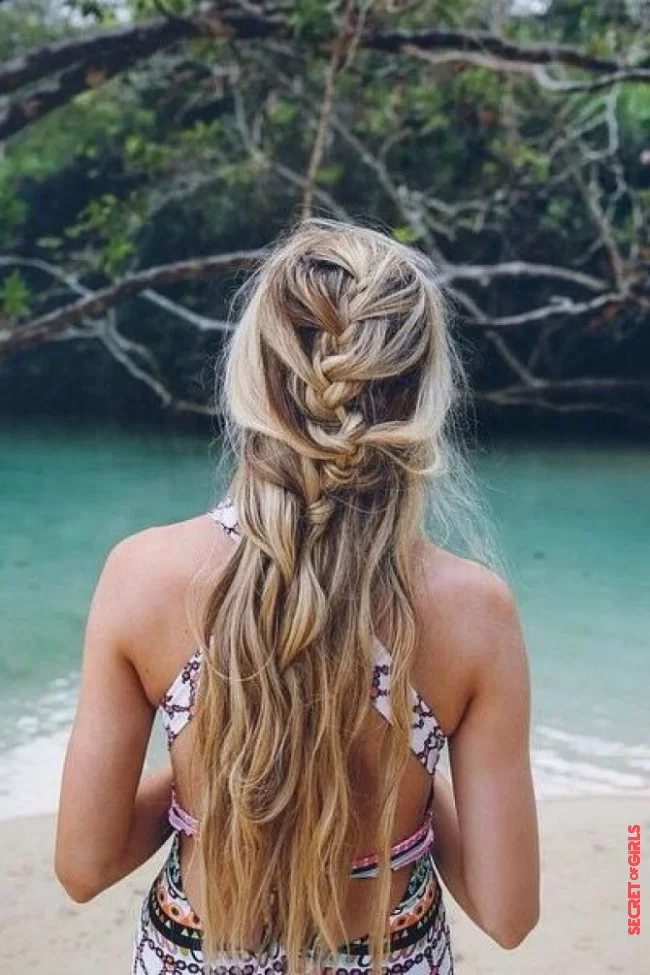 Our hairstyles ideas with braids ideal for the beach | Beach Hairstyle: Best Ideas Unearthed On Pinterest
