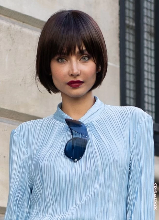 Bob with bangs | Trendy hairstyles 2023: These cuts and styles are super popular