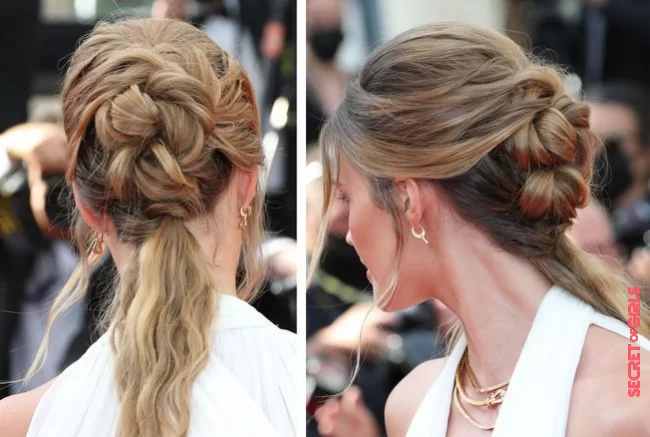 Hairstyle Tutorial: How To Copy The Bohemian Tie Of Model Noel Capri Berry At The Cannes Film Festival?