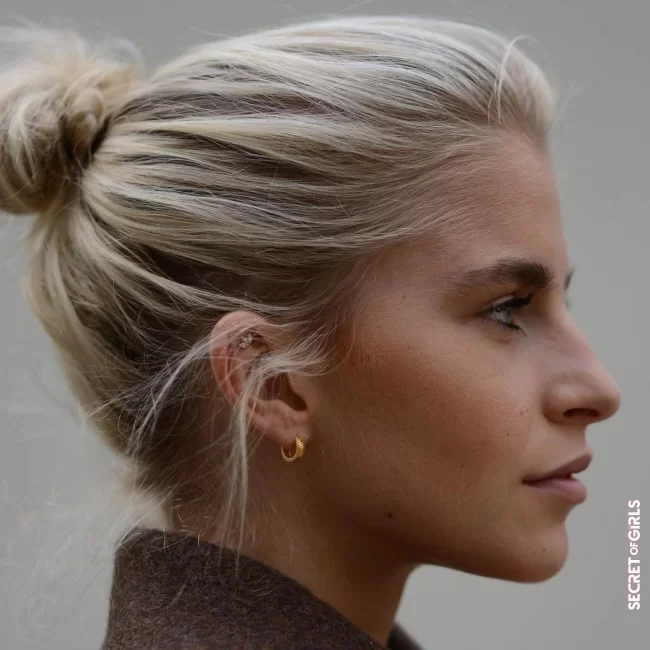 3. Only one hair tie is used | You always made these bun mistakes