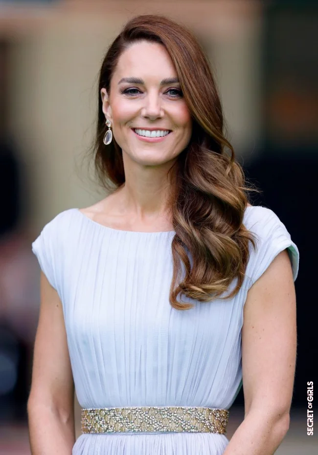 Hairstyle trend like Duchess Kate: This is what defines Hollywood curls | Pure Glamor: Duchess Kate With Hollywood Curls - The Hairstyle Trend Is So Easy