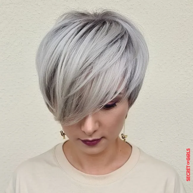 Pixie cut | 35 Hairstyle Ideas For A Round Face And Thick Hair