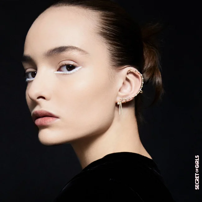 Haute Couture Makeup: White Eyeliner Makes A Statement In 2022 At Christian Dior