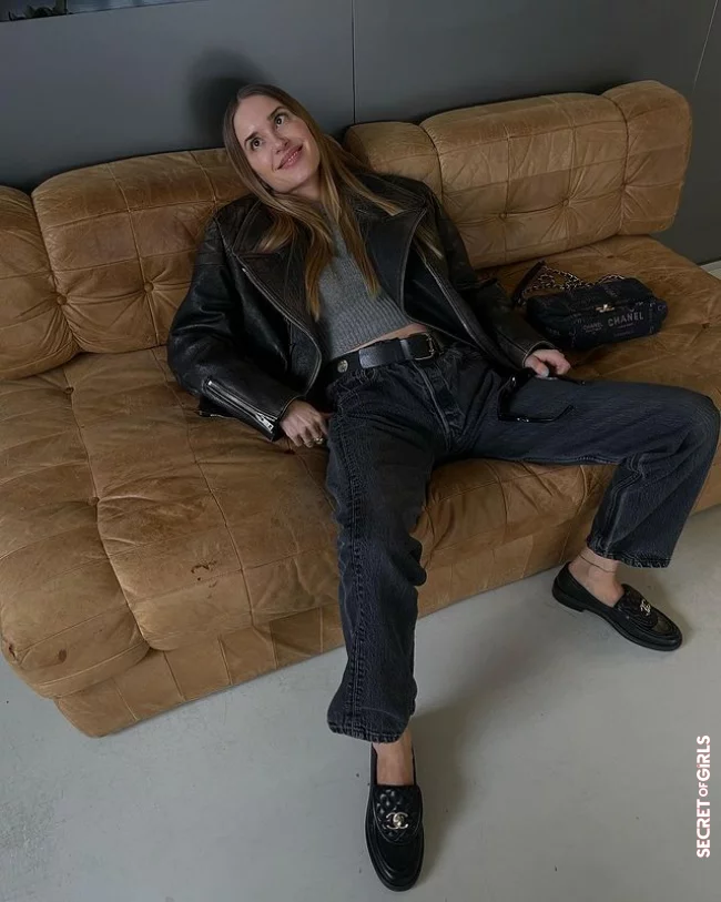 Fashion icon Pernille Teisbaek loves her hair in an all-natural look | Cappuccino Brown is The Trend for Spring/Summer 2022