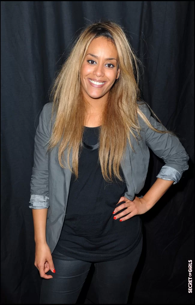 Amel Bent and colored hair | Amel Bent: Her Most Striking Hairstyles