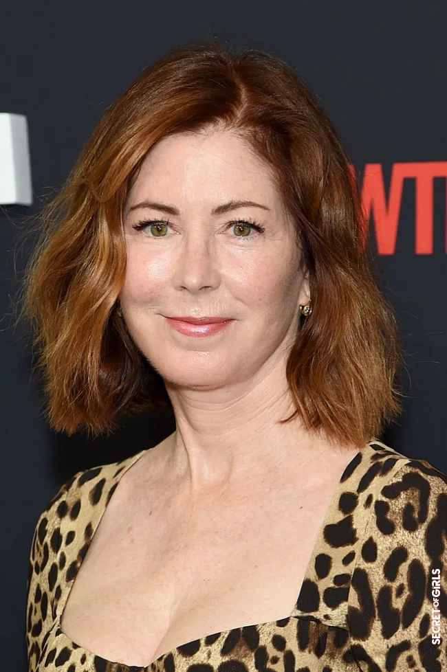 Dana Delany's mid-length incendiary | Mid-Length Hair For Women After 60 Years Old: What Hairstyle To Adopt?