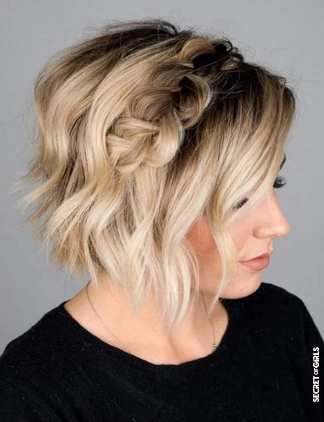 Ideal hairstyle for short hair for a wedding | Wedding Hairstyle: How To Hair To Say Yes When You Have Short Hair?