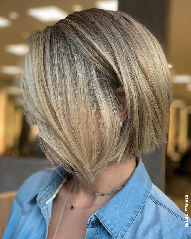 Short bob with ballet highlights | Bob Hairstyles That Will Delight Us In 2022 With Real Features