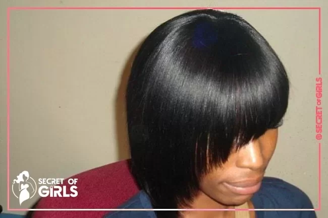 18. Asymmetrical Bob Sew In | 75 Sew In Bob Hairstyles To Give You New Looks