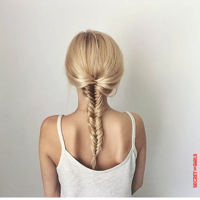 Herringbone braid | Long Hairstyles: 20 Beautiful Styles For Spring 2022!