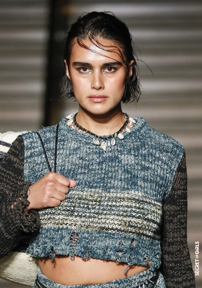 3. version of the hair trend at Altuzarra | Wet Hair Trend is Back - New York Fashion Week-Approved