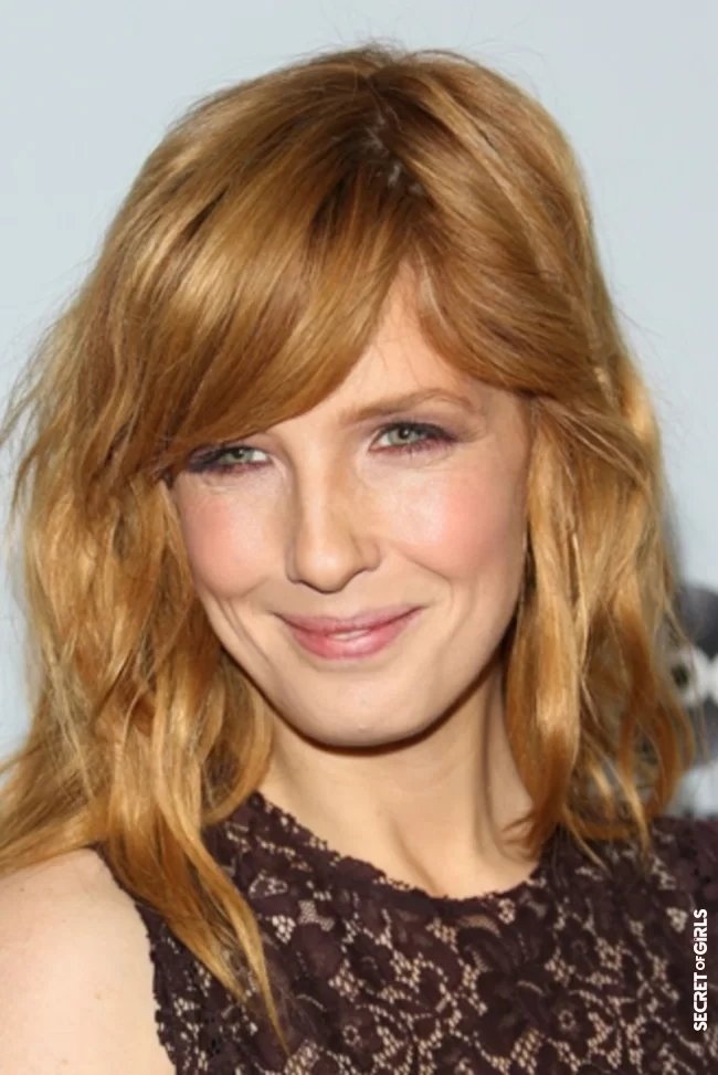 Kelly Reilly's Venetian blonde | Fall for the "copper hair", the new trendy hair color this winter