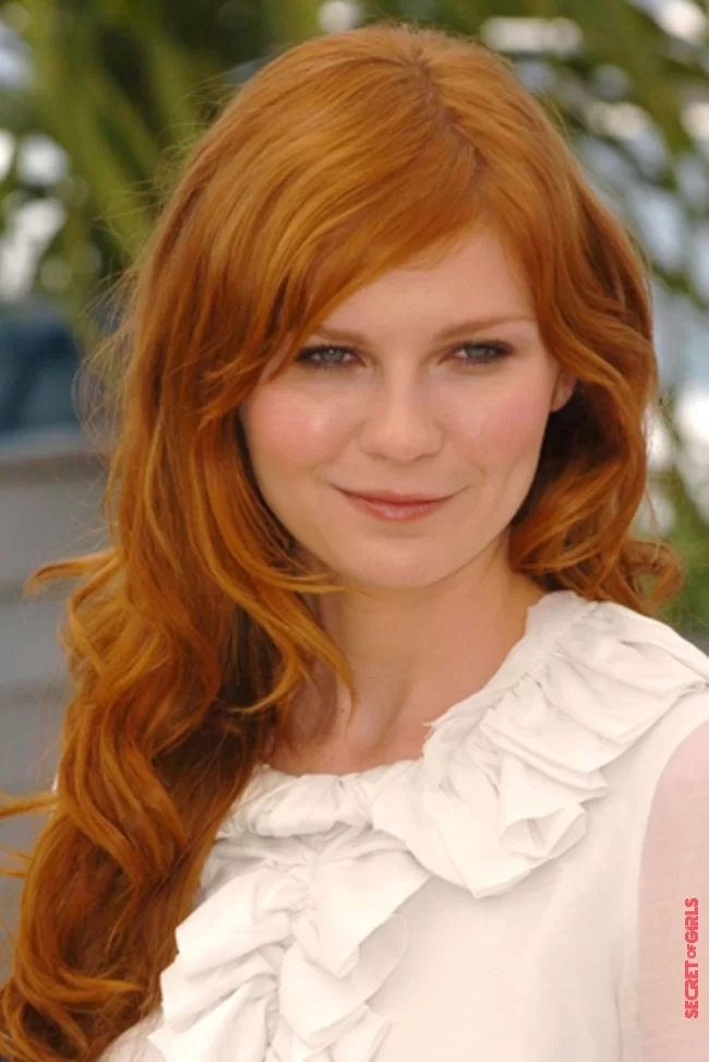 Kirsten Dunst's red carrot | Fall for the "copper hair", the new trendy hair color this winter