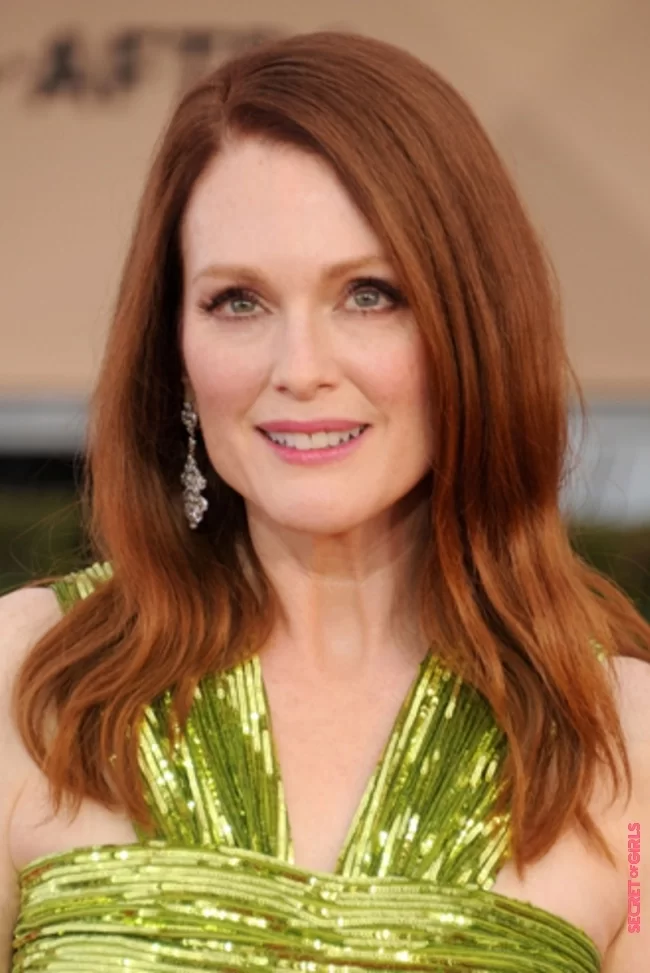 Julianne Moore's wise redhead | Fall for the "copper hair", the new trendy hair color this winter
