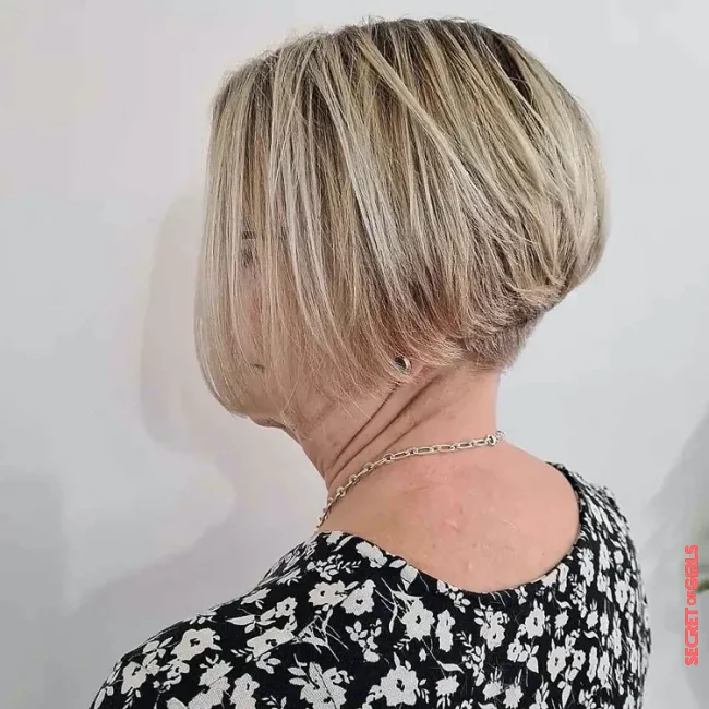 The trend hairstyle 2022 is ideal for women over 50 | Bob With A Short Neck: 5 Ways To Wear The Trend Hairstyle 2022!
