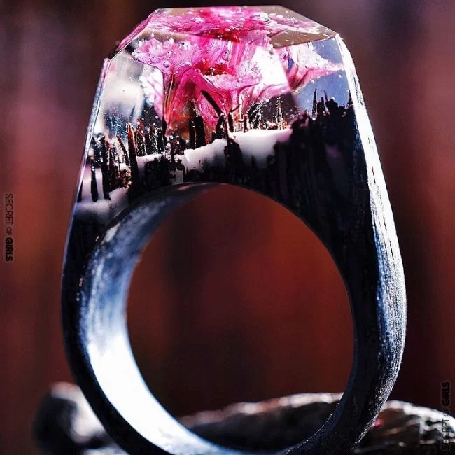 rings inspired by nature