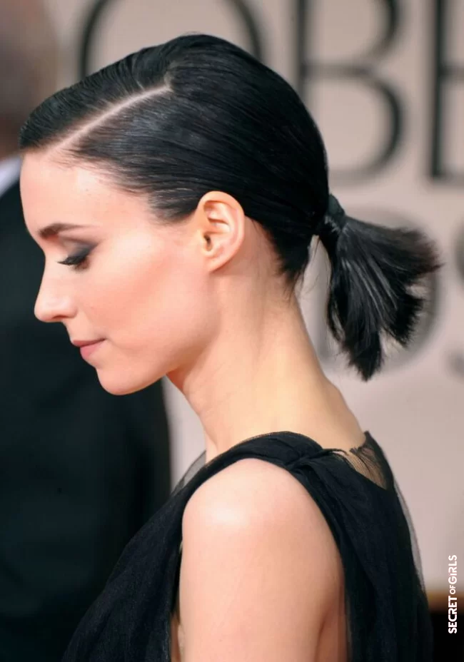 Low ponytail, on short hair | 30 Ultra Stylish Ways To Wear A Ponytail This Summer