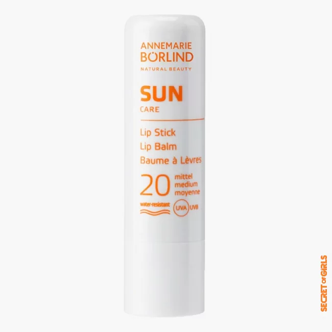 Annemarie B&ouml;rlinds lip care with sun protection factor 20 | Sun Protection For The Lips - These Balms Are A Summer Alternative To Lipstick