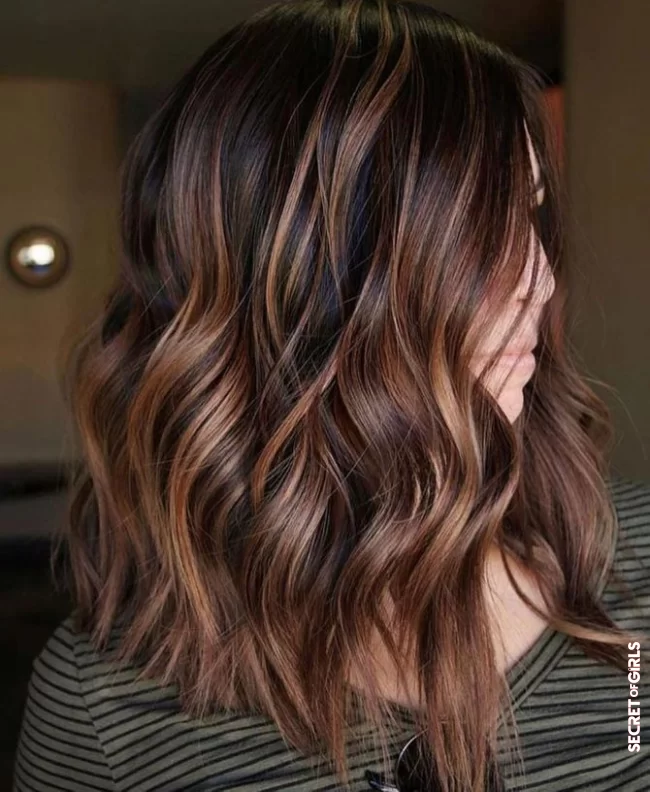How do you recognize a chocolate sweep? | Chocolate Balayage: These nuances that make us melt!