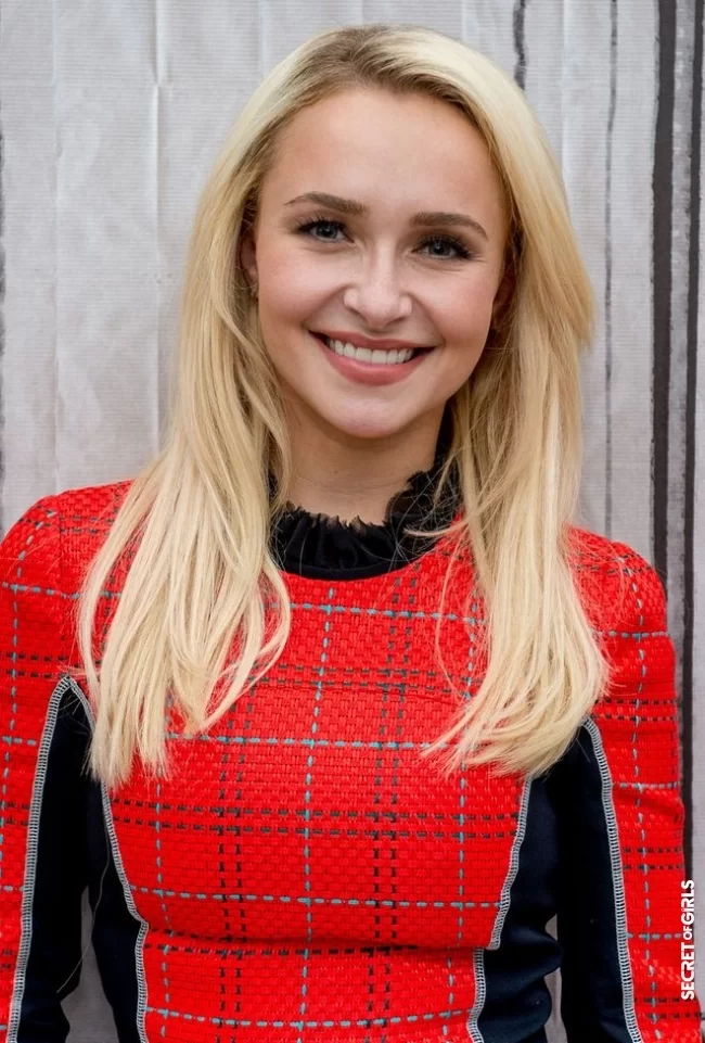 Hayden Panettiere | The most beautiful celebrity hairstyles to adopt for round faces