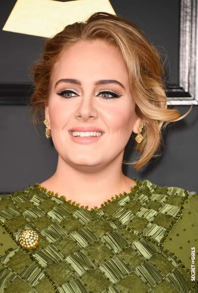 Adele | The most beautiful celebrity hairstyles to adopt for round faces