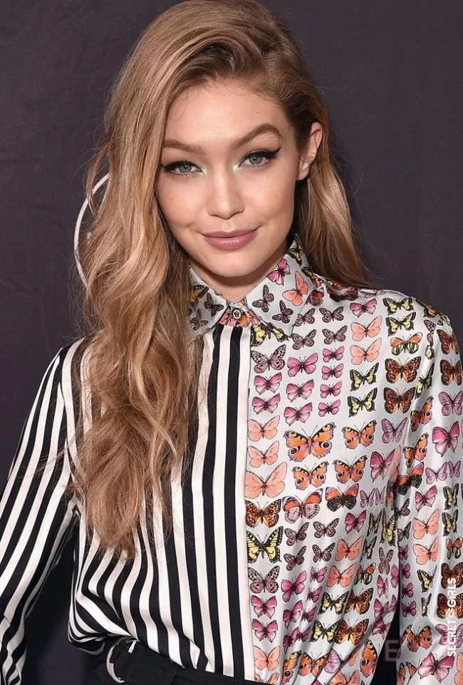 Gigi Hadid | The most beautiful celebrity hairstyles to adopt for round faces