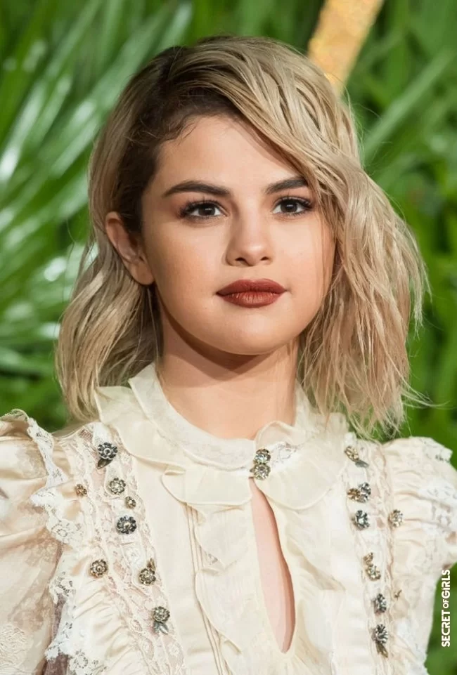 Selena Gomez | The most beautiful celebrity hairstyles to adopt for round faces