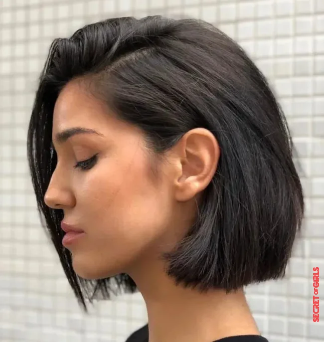Trend hairstyle of the new year: Tucked bob | Tucked Bob Is The Trend Hairstyle For 2022