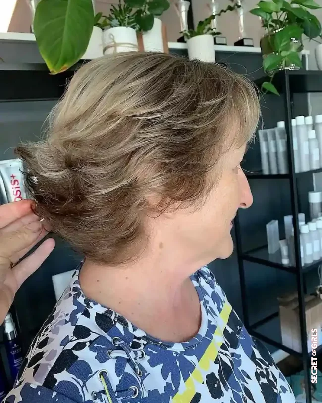Featherweight haircut | Smart Short Hairstyles for Women Over 50 That will Contribute to A Fresh & Modern Look!