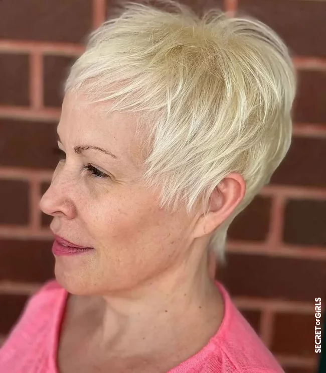 Stylish pixie bob with fringed bangs | Smart Short Hairstyles for Women Over 50 That will Contribute to A Fresh & Modern Look!