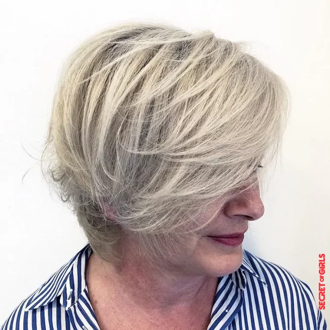 Short, tousled haircut for finer hair | Smart Short Hairstyles for Women Over 50 That will Contribute to A Fresh & Modern Look!