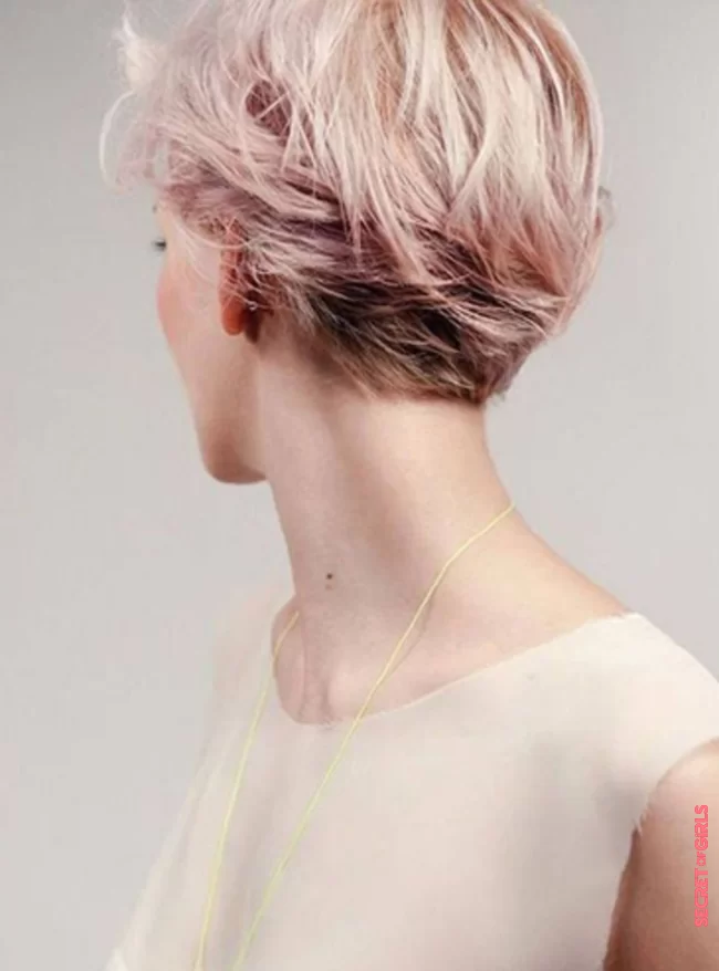 A pink blonde | Boyish Cut: 30 Hair Colors That Enhance My Hair