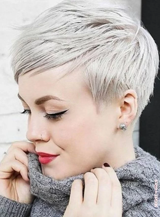 Polar blond - Pinterest / Oh My Mag | Boyish Cut: 30 Hair Colors That Enhance My Hair