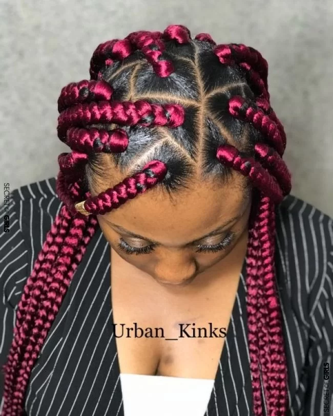 Triangle Braids: Taking Your Box Braids to the Next Level