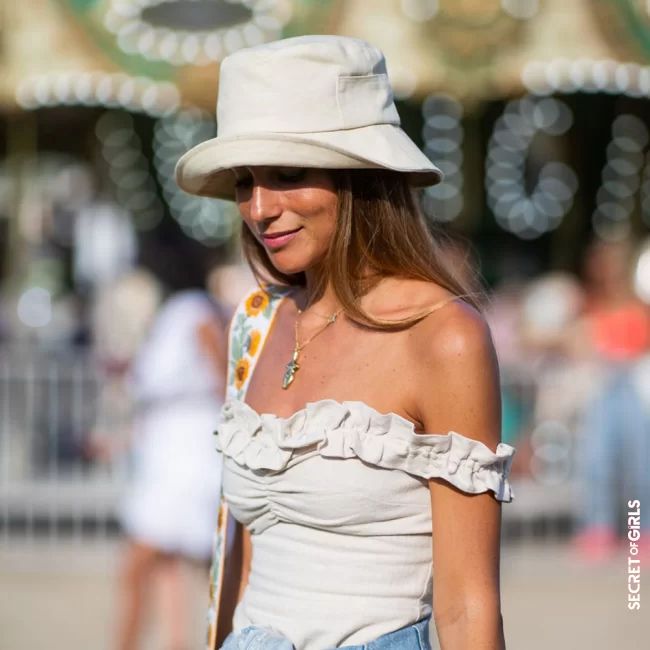 UV protection for hair and scalp thanks to a sun hat | Sun Protection For The Hair: This Keeps The Mane Supple In Summer