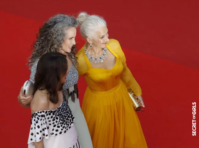 Helen Mirren | Gray Hair: Nicest Trend At The Cannes Film Festival