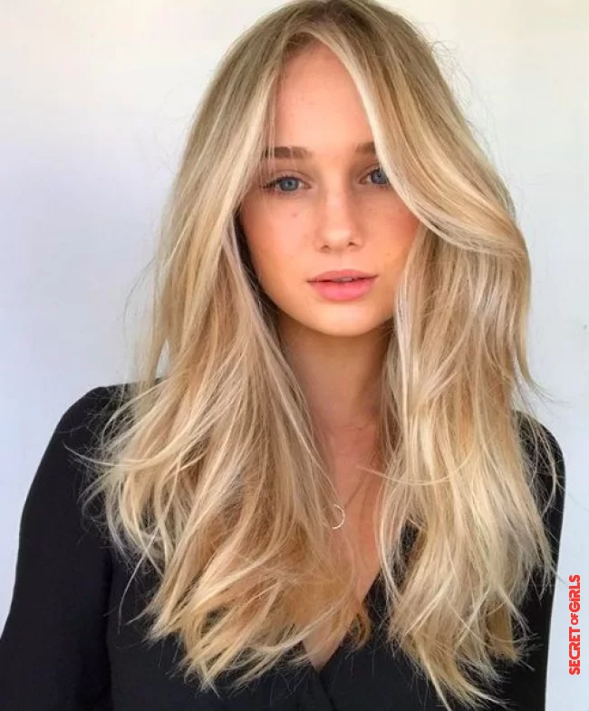 A polar sweep | Balayage Blond: All Her Inspirations That Smell Good Summer, Spotted On Pinterest