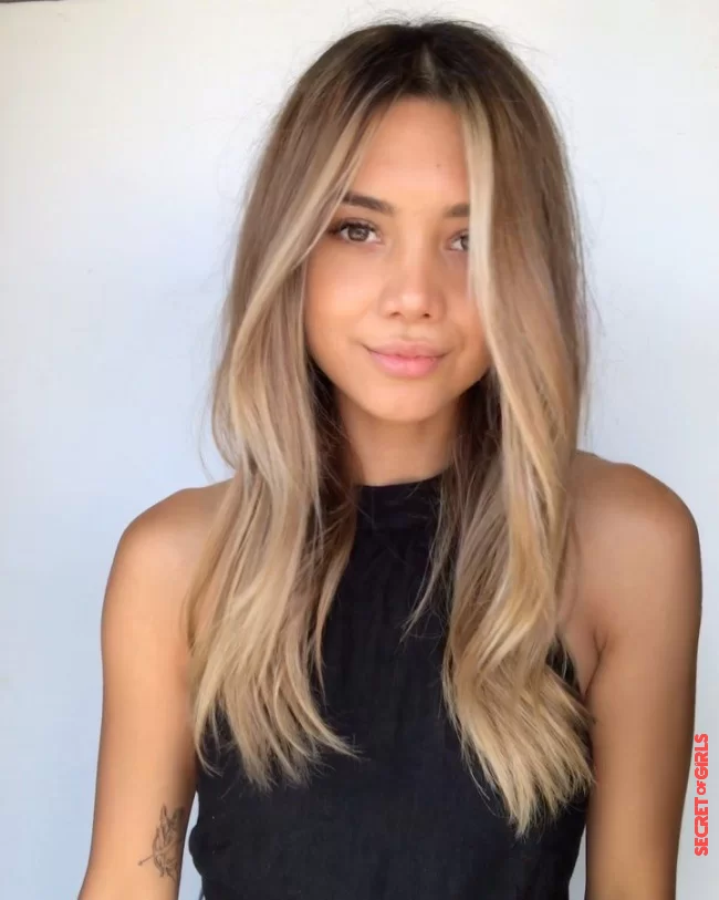 An `ombr&eacute; hair` sweep | Balayage Blond: All Her Inspirations That Smell Good Summer, Spotted On Pinterest