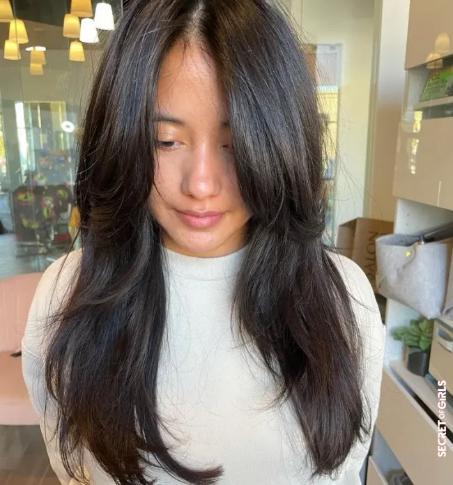 Butterfly haircut: You should keep this in mind when caring for it | Butterfly Haircut: The Step Cut Is The Trend Hairstyle Of The Year For Women With Medium And Long Hair