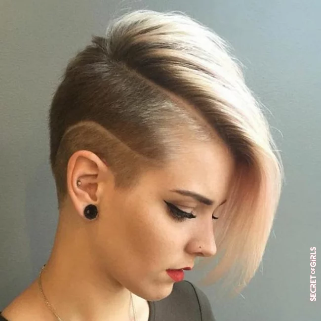 How to cut your undercut hairstyle yourself at home? &ndash; instructions | Undercut Hairstyle for Women - 30+ Ideas, Inspiration and Styling Tips!