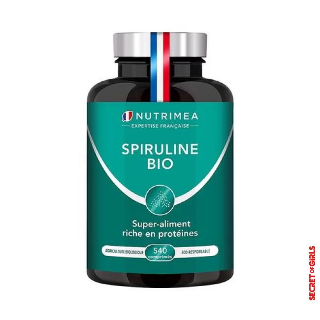 Organic spirulina from Nutrimea | Spirulina: What are its benefits for the hair?