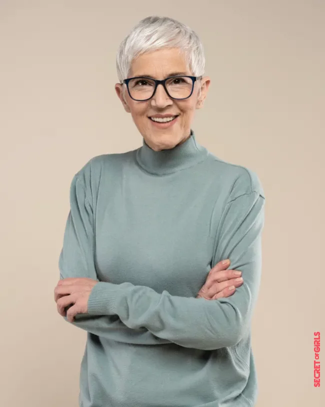 Pixie cut | What Short Haircut with Glasses After 60? Our Advices