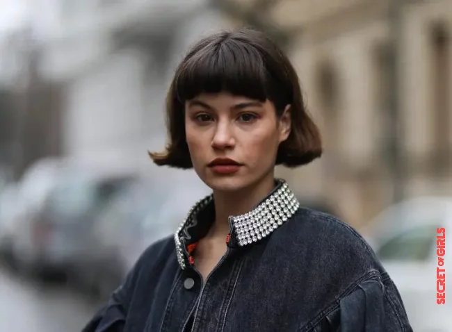 Sleek styling for women with straight hair | Bottleneck Bob: Why The Short Haircut with Bangs for Women with Thin Hair Caused A Sensation on Instagram?