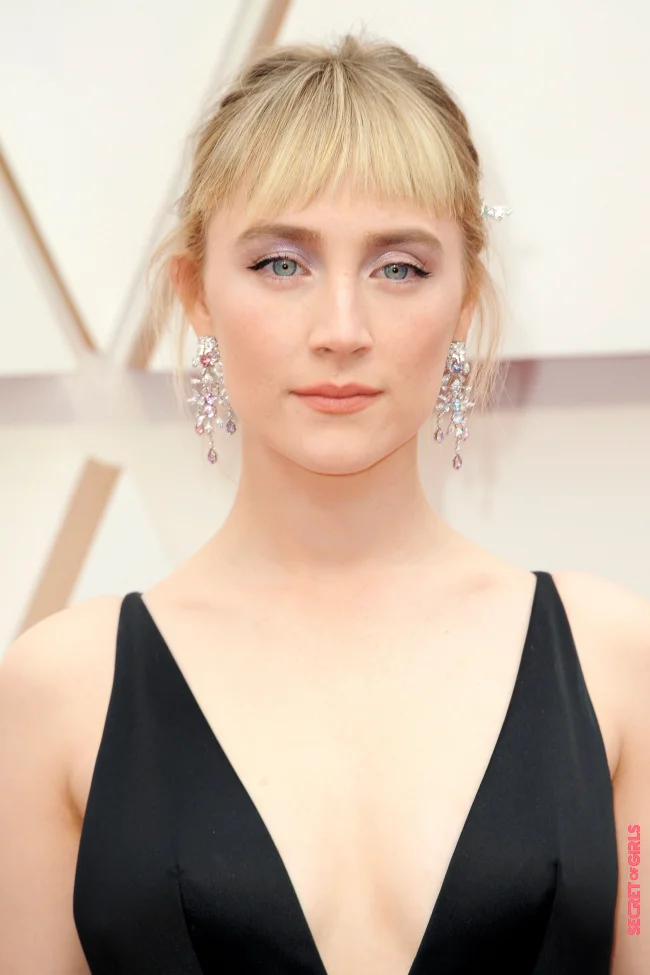 Saoirse Ronan | Short Bangs: These 20 Stars Are Our Ultimate Hairstyle Inspiration