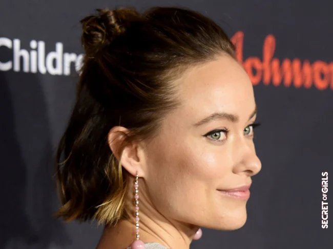 Olivia Wilde's half bun | 5 Hairstyles That Will Never Go Out Of Style