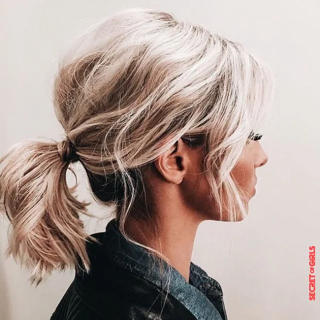 2. Messy Ponytail | Ratz, Fatz - These 6 Hairstyles Succeed In Less Than A Minute!