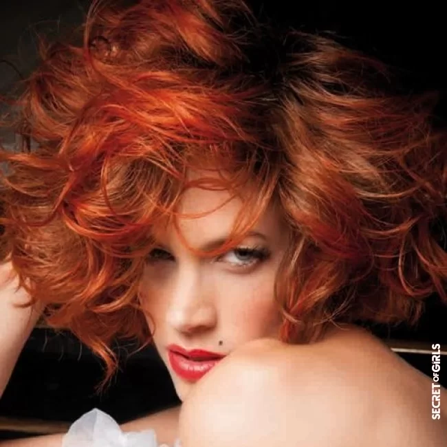 Flamboyant red by Eric Zemmour for L&rsquo;Or&eacute;al | 40 Trendy Hairstyles for Winter 2021